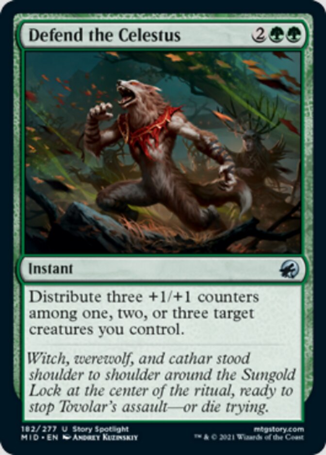 Defiende el Celestus [Innistrad: Caza de medianoche] 