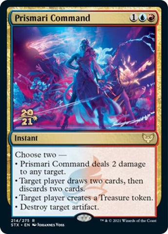 Prismari Command [Promociones de presentación de Strixhaven: School of Mages] 