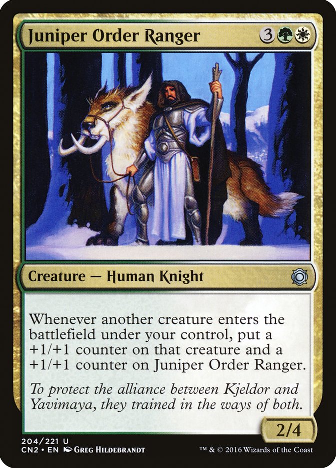 Juniper Order Ranger [Conspiración: Toma la corona] 