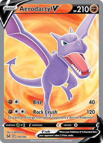 Aerodactyl V (179/196) [Espada y escudo: Origen perdido] 