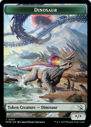 Tesoro (21) // Ficha de dinosaurio de doble cara [Fichas de la Marcha de la Máquina] 