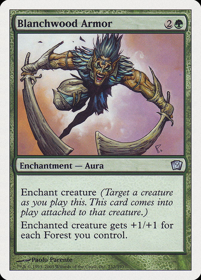 Armadura de Blanchwood [Novena edición] 