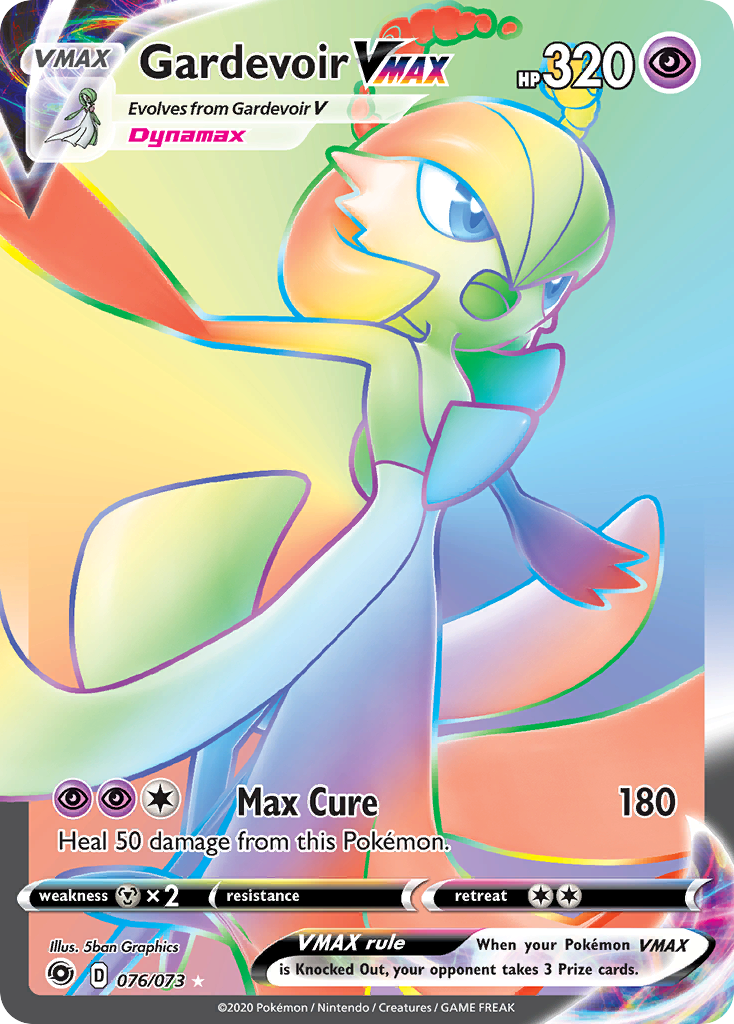 Gardevoir VMAX (076/073) [Espada y escudo: Camino del campeón] 
