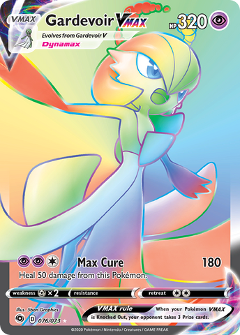 Gardevoir VMAX (076/073) [Espada y escudo: Camino del campeón] 