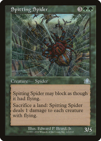Araña escupidora [Profecía] 