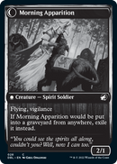 Patrulla de luto // Aparición de la mañana [Innistrad: Doble función] 
