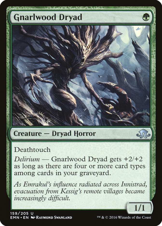 Dríade Gnarlwood [Luna sobrenatural] 