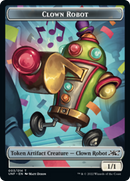 Robot payaso (003) // Ficha de globo de doble cara [Fichas de Unfinity] 