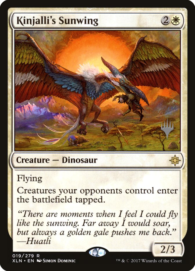 Alasol de Kinjalli (paquete promocional) [Ixalan Promos] 