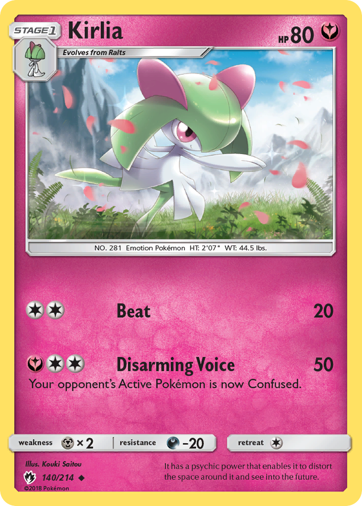 Kirlia (140/214) [Sol y Luna: Trueno perdido] 