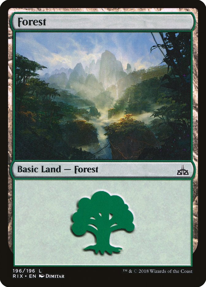 Bosque (196) [Rivales de Ixalan] 