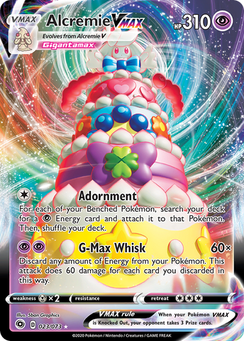 Alcremie VMAX (023/073) [Espada y escudo: Camino del campeón] 