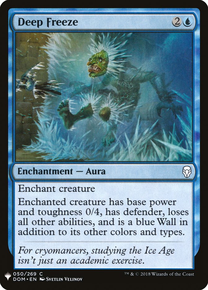 Deep Freeze [Refuerzo misterioso] 
