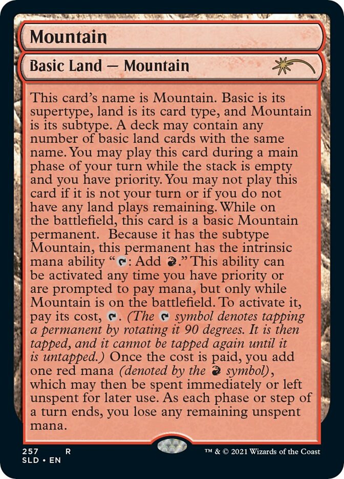Montaña (257) [Serie Secret Lair Drop] 