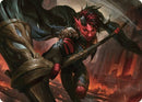Tarjeta artística de Karlach, Furia del Averno (34) [Commander Legends: Battle for Baldur's Gate Art Series] 