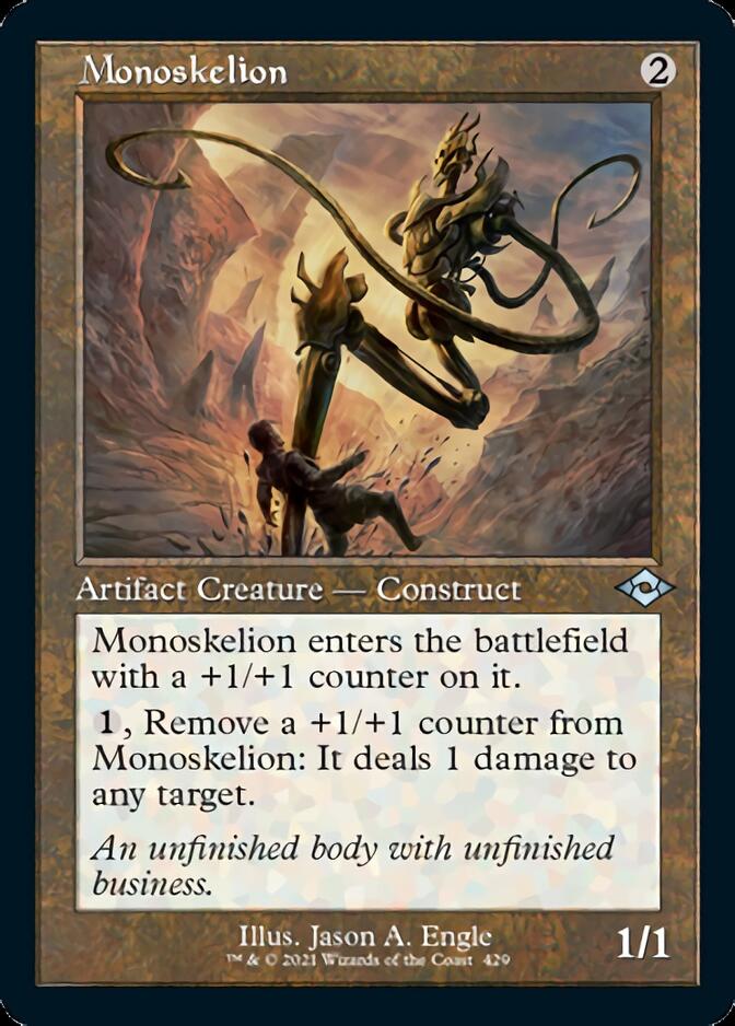 Monoskelion (lámina retro grabada) [Horizontes modernos 2] 