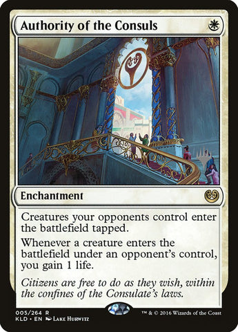Autoridad de los Cónsules (Paquete promocional) [Kaladesh Promos] 