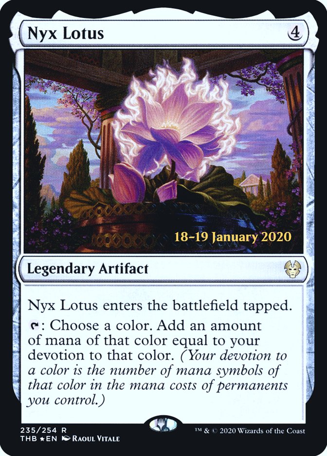 Nyx Lotus [Promociones de presentación de Theros Beyond Death] 