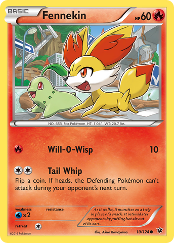 Fennekin (10/124) [XY: Destinos en colisión] 
