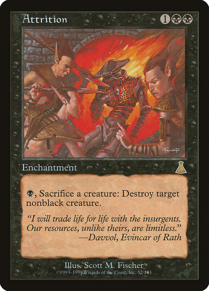 Desgaste [El destino de Urza] 