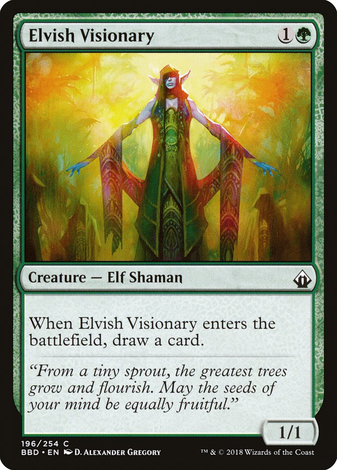 Visionario élfico [Battlebond] 