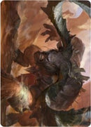 Tarjeta artística Moraug, Furia de Akoum [Serie artística Zendikar Rising] 
