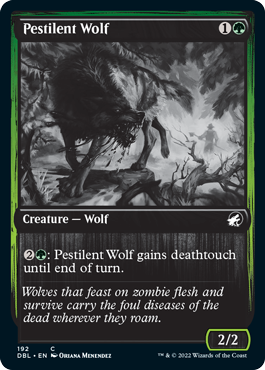 Lobo pestilente [Innistrad: doble función] 