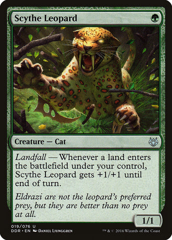 Scythe Leopard [Mazos de duelo: Nissa contra Ob Nixilis] 
