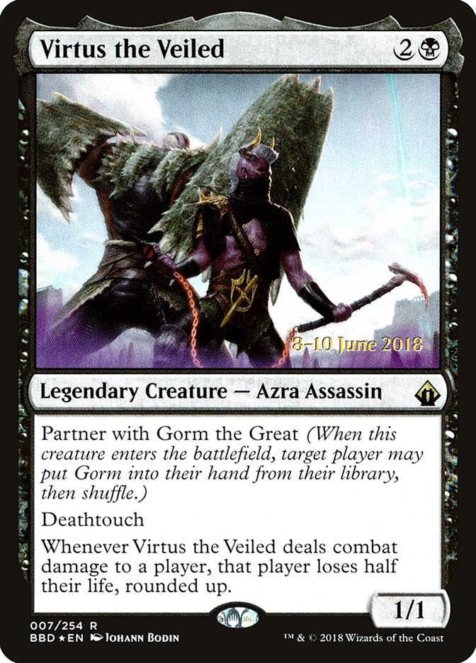 Virtus el Velado [Promociones de presentación de Battlebond] 
