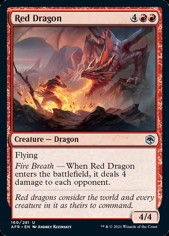 Dragón Rojo [Dragones y Mazmorras: Aventuras en los Reinos Olvidados] 