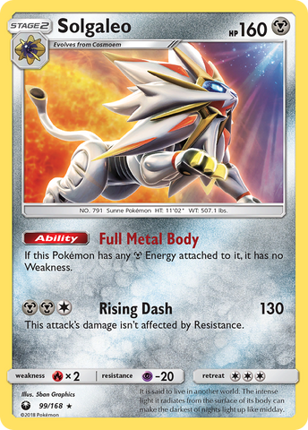 Solgaleo (99/168) [Sol y Luna: Tormenta Celestial] 