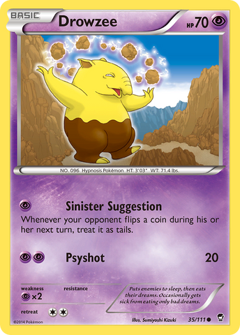 Drowzee (35/111) [XY: Puños furiosos] 