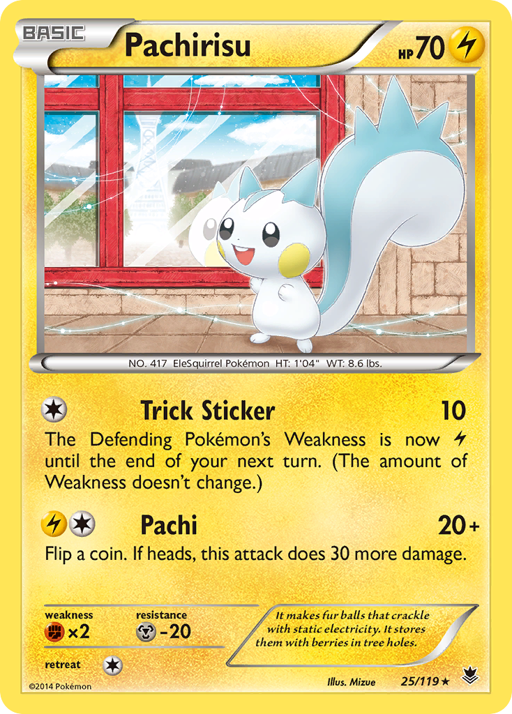 Pachirisu (25/119) [XY: Fuerzas fantasma] 