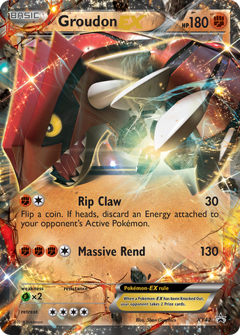 Groudon EX (XY42) [XY: Promociones de Black Star] 
