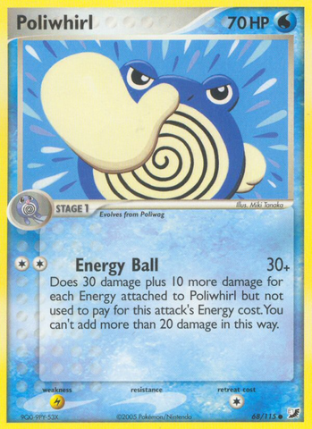 Poliwhirl (68/115) [EX: Fuerzas invisibles] 