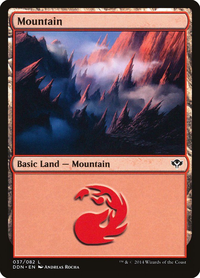 Montaña (37) [Mazos de duelo: velocidad versus astucia] 
