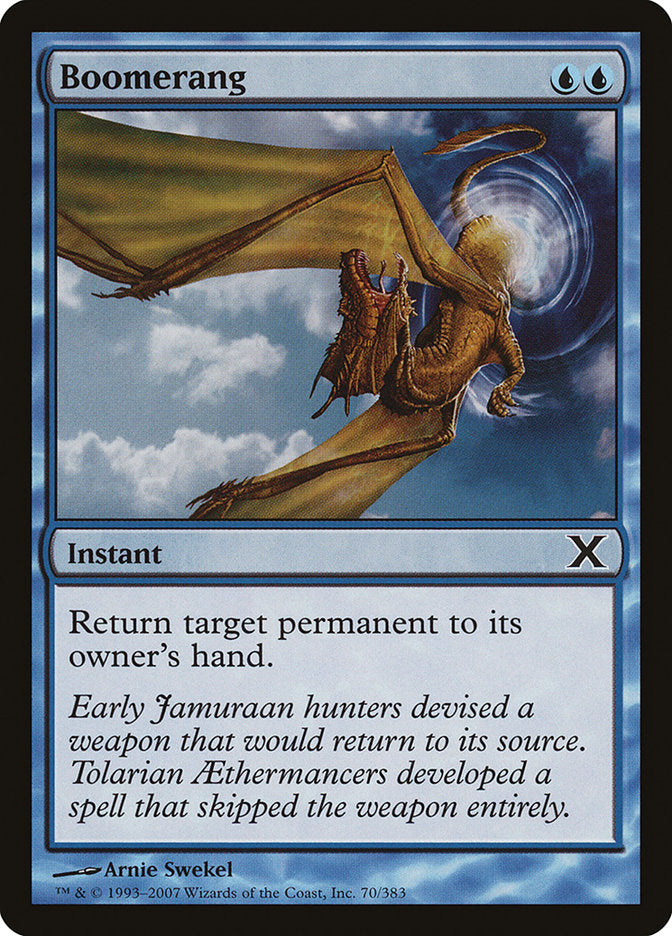 Boomerang [Décima Edición] 