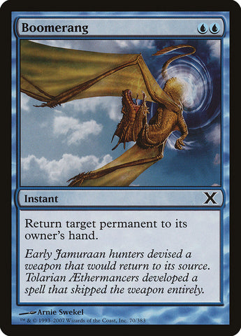 Boomerang [Décima Edición] 