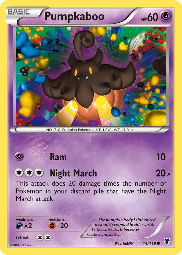 Pumpkaboo (44/119) [XY: Fuerzas fantasma] 