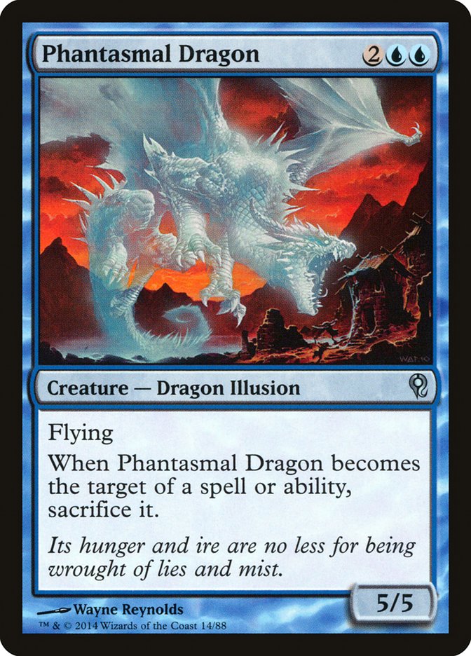 Dragón fantasmal [Mazos de duelo: Jace contra Vraska] 