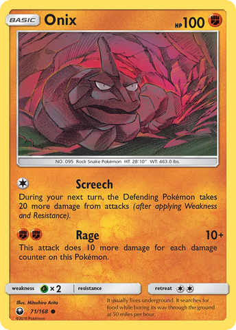 Onix (71/168) [Sol y Luna: Tormenta Celestial] 