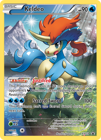 Keldeo (XY118) [XY: Promociones de Black Star] 