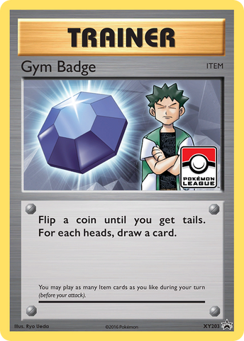 Insignia de gimnasio (XY203) [XY: Promociones Black Star]
