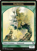 Cat Warrior // Ficha elemental de doble cara [Fichas Commander 2018] 