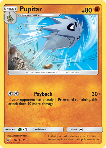 Pupitar (80/181) [Sol y Luna: Equipo] 