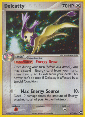 Delcatty (8/108) [EX: Guardianes del poder] 