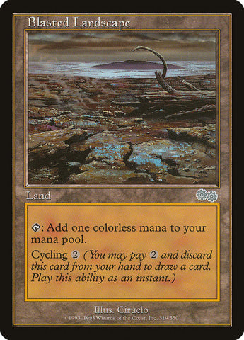 Paisaje destruido [La saga de Urza] 
