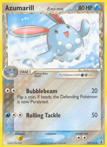 Azumarill (19/113) (Especie Delta) [EX: Especie Delta] 
