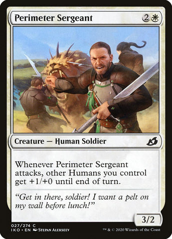 Sargento de perímetro [Ikoria: Guarida de gigantes] 