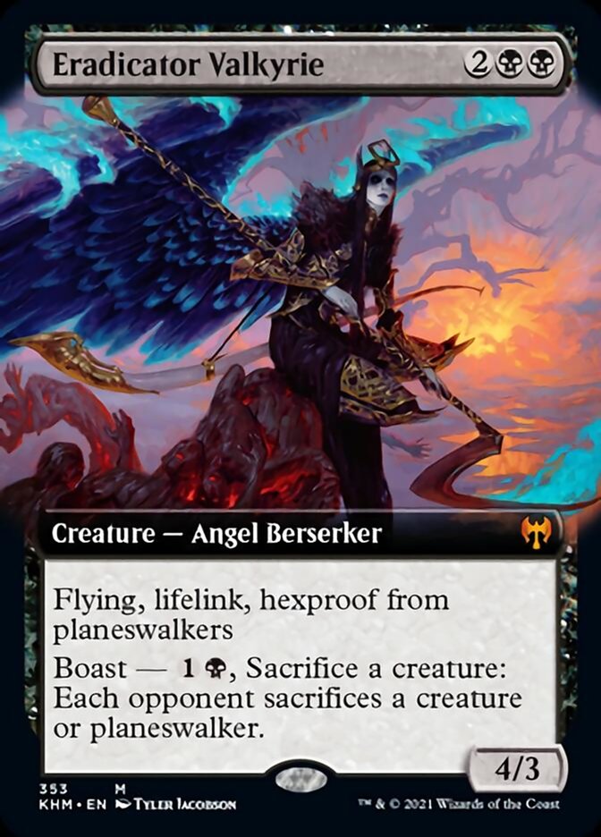 Eradicator Valkyrie (Arte extendido) [Kaldheim] 